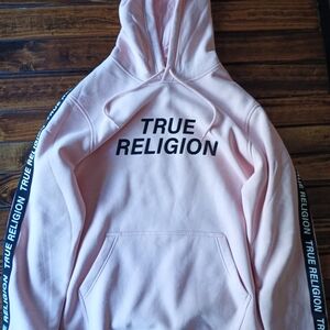 True Religion Pink Hoodie